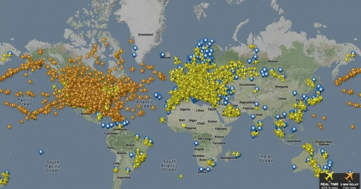 Real time map