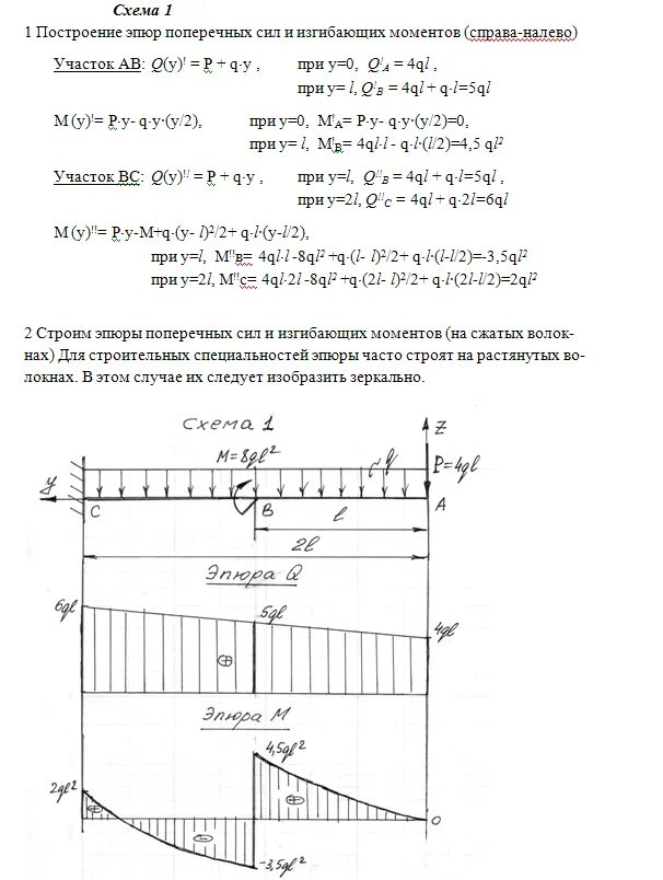 Задания сопротивления материалов. Расчетная схема построение эпюр. Эпюра м и q для балки на двух опорах. Задание с решением сопротивление материалов изгиб. Эпюра поперечных сил распределенной нагрузки.