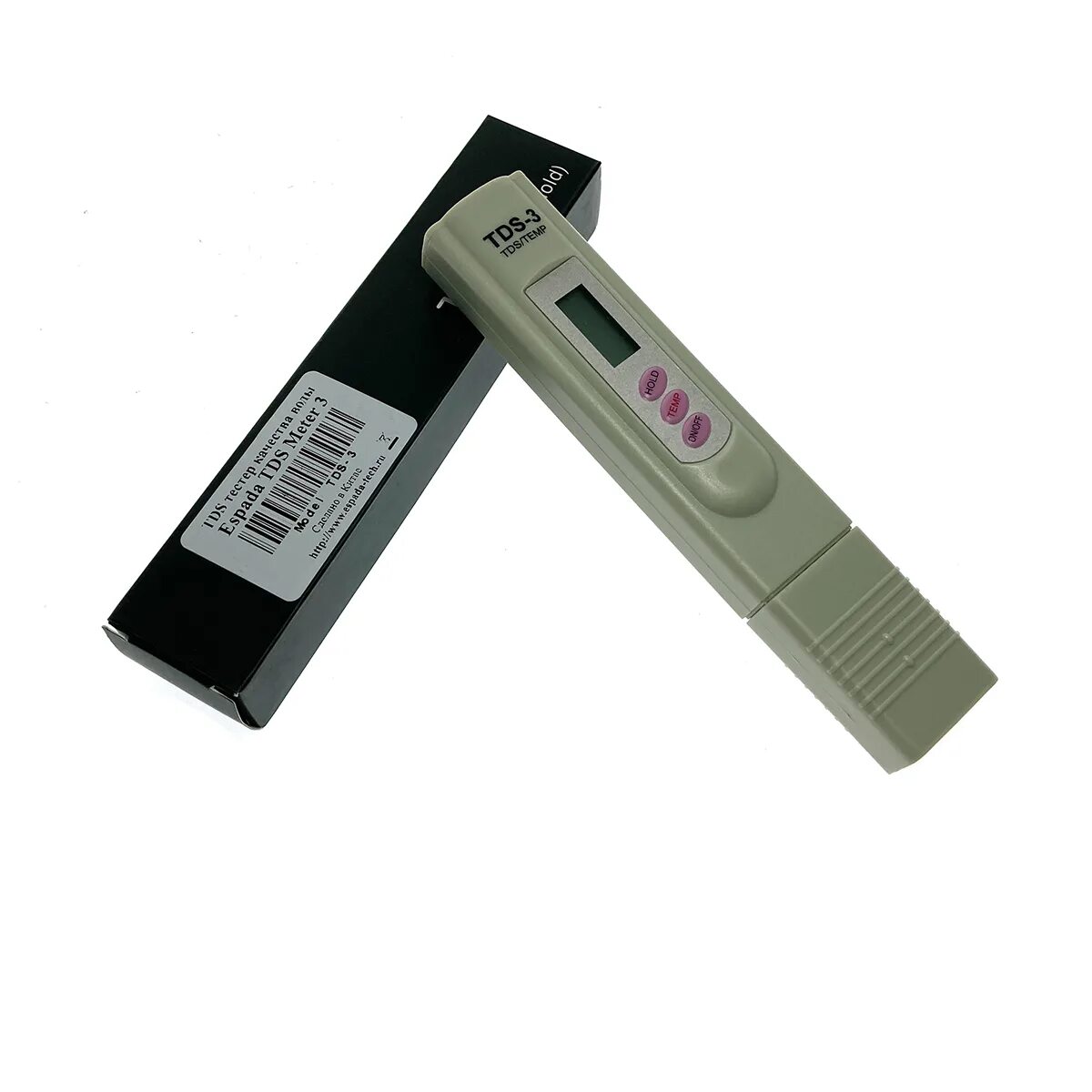 Tds-3 портативный анализатор тдс метр. измеритель чистоты. солемер yieryi tds-3 бежевый.