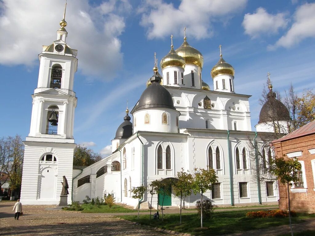 Борисоглебский мужской монастырь. Церковь Николая Чудотворца, Дмитров (Дмитровск