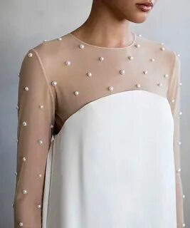 Graced with pearls dress