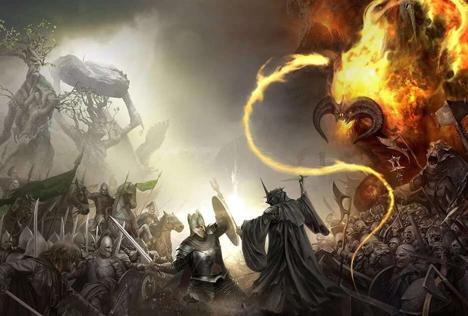 Толкина. Последняя битва средиземья. Средиземье джона толкиена. Сильмариллион дагор. Р.