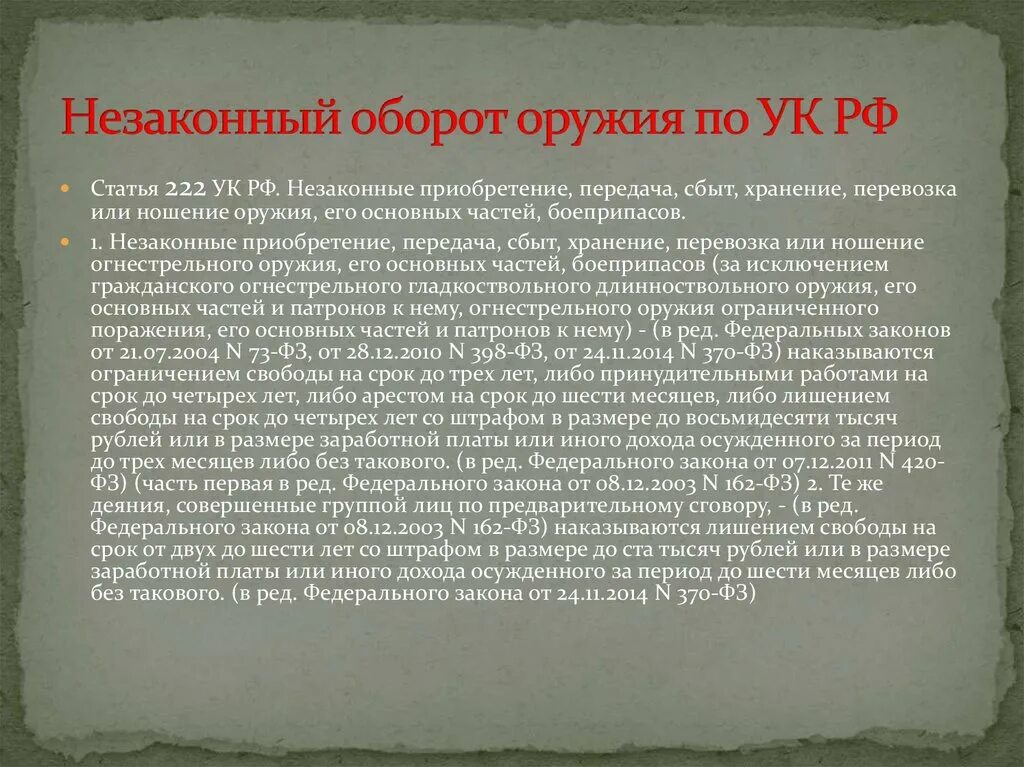 Незаконный оборот оружия статьи. Незаконный оборот оружия статья УК. Статья 222 УК РФ. Статья 222 уголовного кодекса Российской.