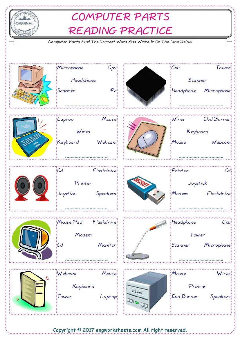 Computers exercises. Computers parts на английскому. worksheet по компьютерам. задания английский computers. computer parts for kids.
