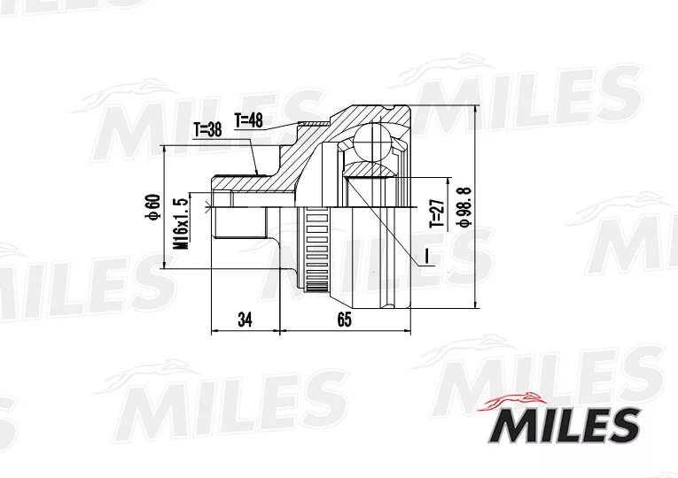 Шрус Miles ga20755. Шрус Miles ga20385. Шрус Miles ga20696. Размер наружного шруса Форд Мондео 3. Размеры шруса форд