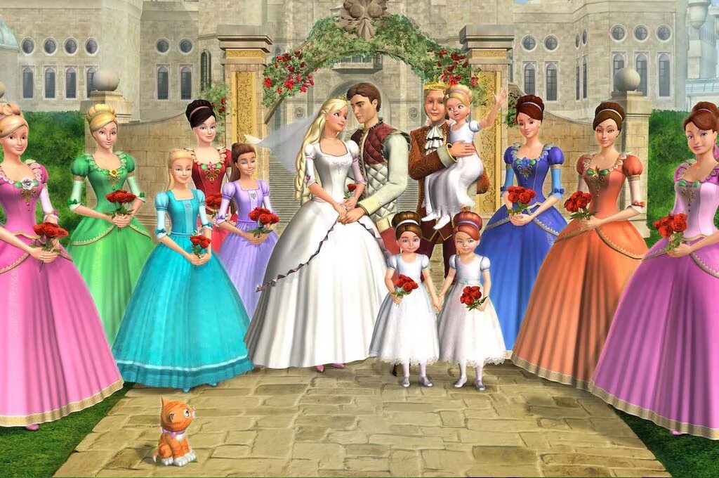 Barbie in the 12 Dancing Princesses. Барби и 12 танцующих принцесс (2006). 12 Танцующих принцесс Кейтлин. Барби и 12 принцесс игра