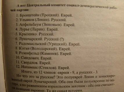 Революционеры 1917 список