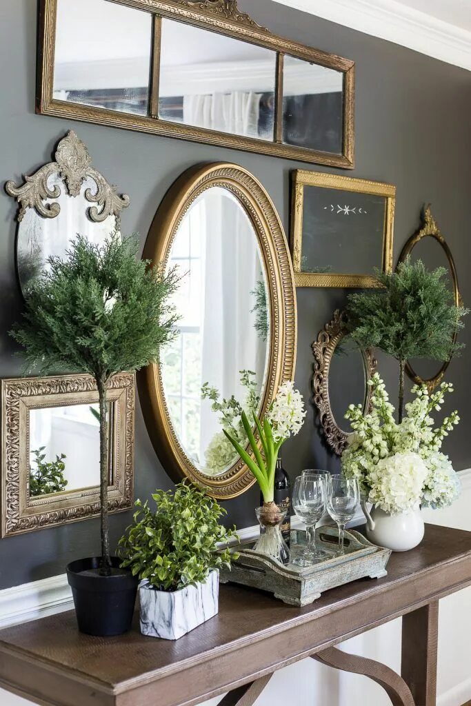 Schlafzimmer Ideen moderne Einrichtung Sessel #spiegelfliesen #dekoideen #innend