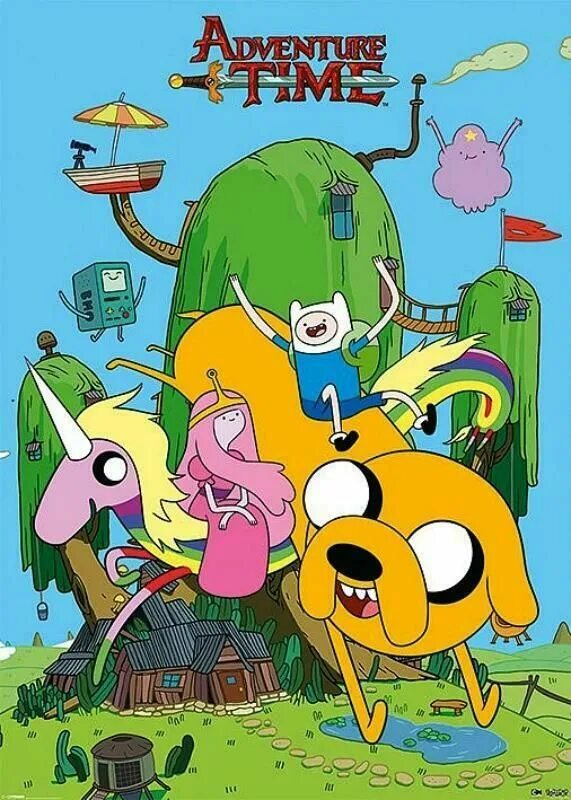 Poster times. Adventure time плакат. Время приключений обложка мультика.