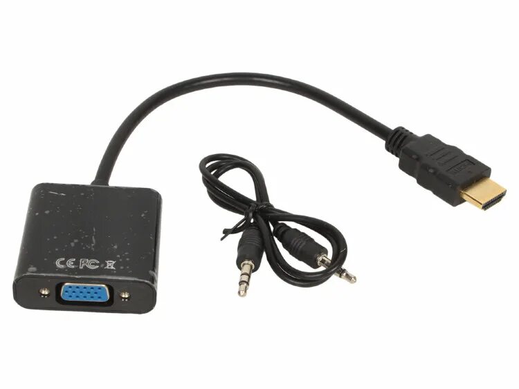 Hdmi vga для монитора. Переходник hdmi-vga 19m/15f. переходник orient hdmi - vga, 0.2 м. кабель-адаптер orient c050. orient hdmi - vga.