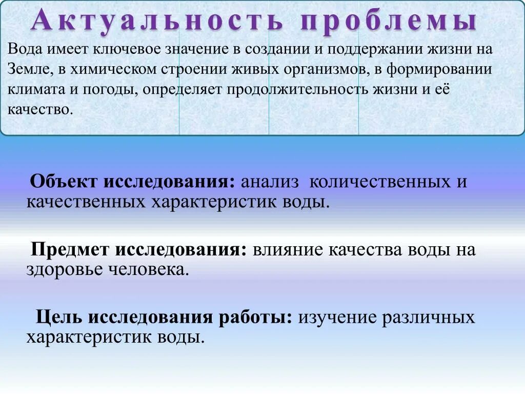 Действие значимости. Актуальность проблемы воды. Актуальность темы исследования. Актуальность исследования воды. Актальностьтемы исследования.