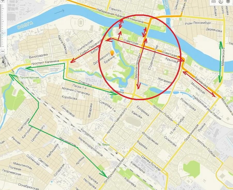Проект нового моста в городе твери Как в Твери изменится схема движения из-за строительства Западного моста