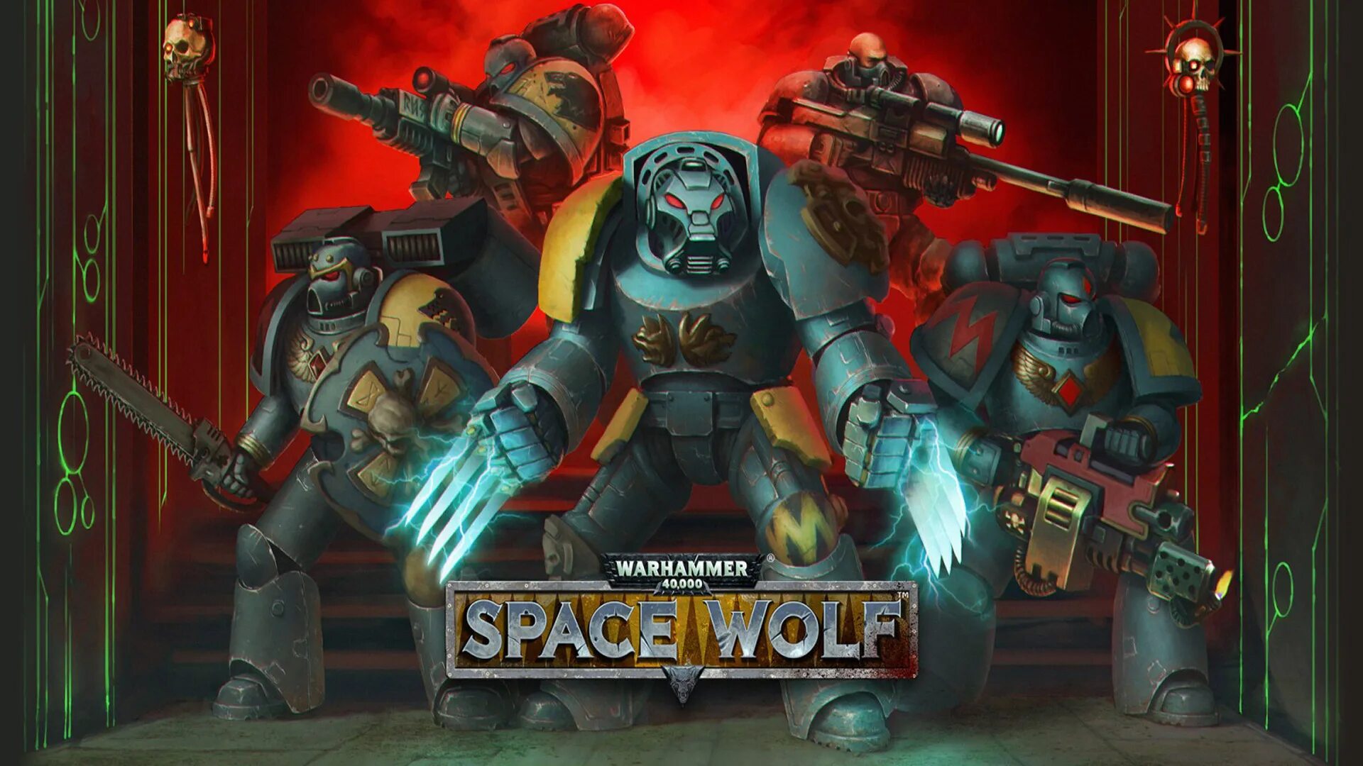 Игра про космодесант. Warhammer 40000 Space Wolf. Вархаммер 40000 космические волки. Вархаммер 40000 Космодесант космические волки. Warhammer 40k космические волки.