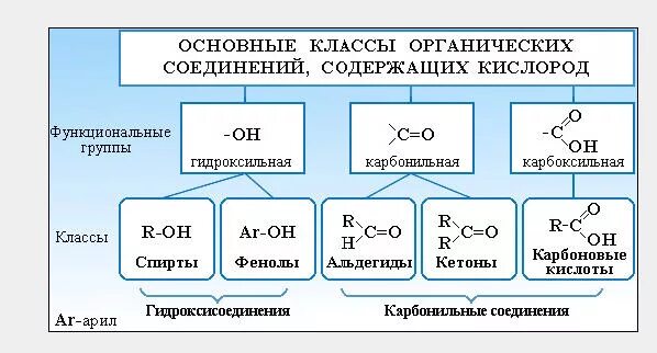 Функциональная группа спиртов карбоксильная. Кислородсодержащие органические соединения химия 10 класс. Классы кислородсодержащих органических соединений. Классификация кислородсодержащих соединений химия 10. Классификация содержащих органические соединение.