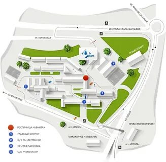 Гостиницы владивостока на карте