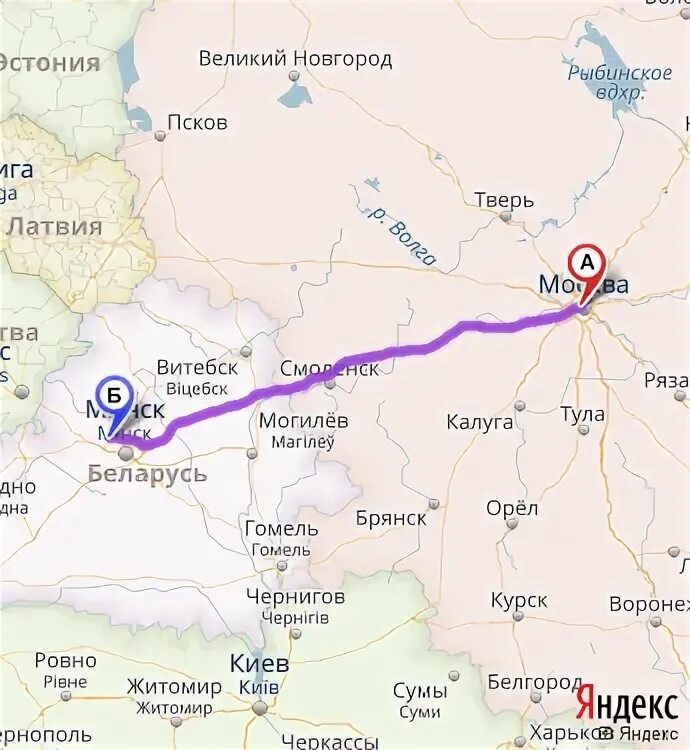 Брянск минск