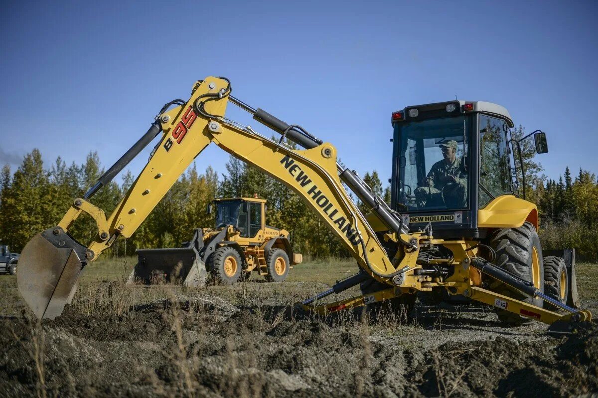 Экскаватор представляет. Ковш для экскаватора new holland. экскаватор-бульдозер этц 1613. экскаватор землеройная машина. bull hd100 экскаватор погрузчик.