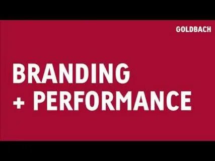 Brand performance