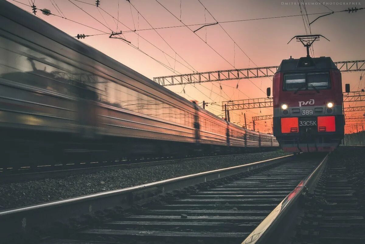 Движение железнодорожных поездов