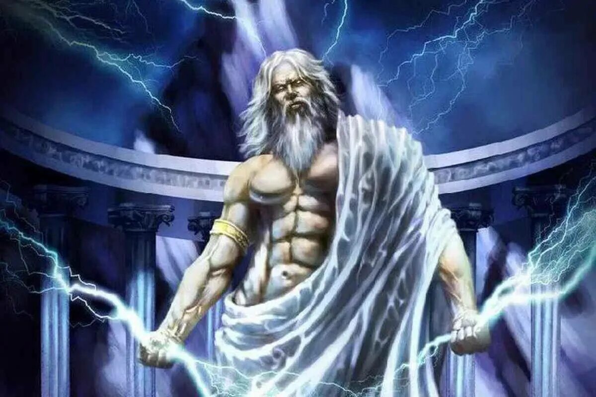 Божество Зевс. Зевс Бог древней Греции. Зевс Бог громовержец.