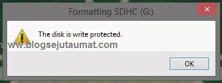 Write failed