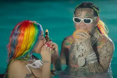Tekashi 6ix9ine y Yailin La Más Viral ya se dejan ver juntos... para desg.....
