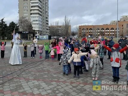 Новогодние праздники волжский