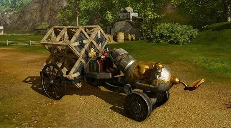 Архейдж трактор. Архейдж трактор. Двухместный грузовой трактор архейдж. Грузовой трактор archeage. Грузовой трактор архейдж.