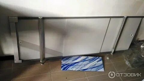 Алюминиевый экран для ванны