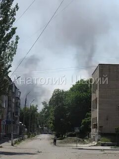 Славянск бомбят