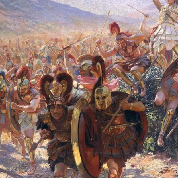 Марафонская битва сражение. Марафонская битва фаланга. Греки в марафонской битве. Что объявили римляне после победы над македонией