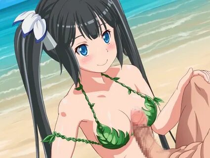 Danmachi’s Leaf Bikini Hestia Thoroughly Ravaged on the Beach.