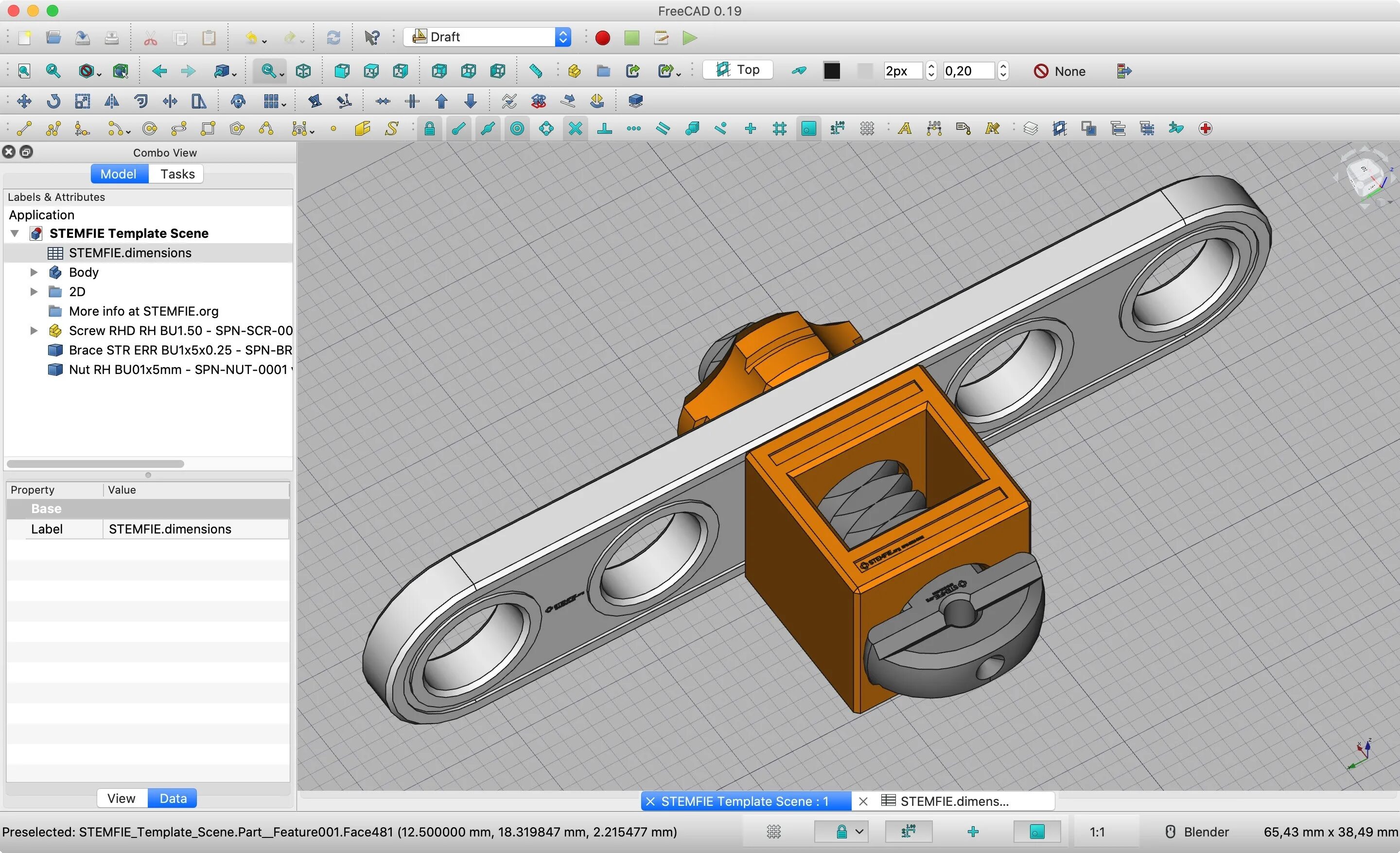 Freecad чертеж из модели FreeCAD Part Modeling Tutorial 54 FreeCAD Tutorial FreeCAD Part Design Mechnexus