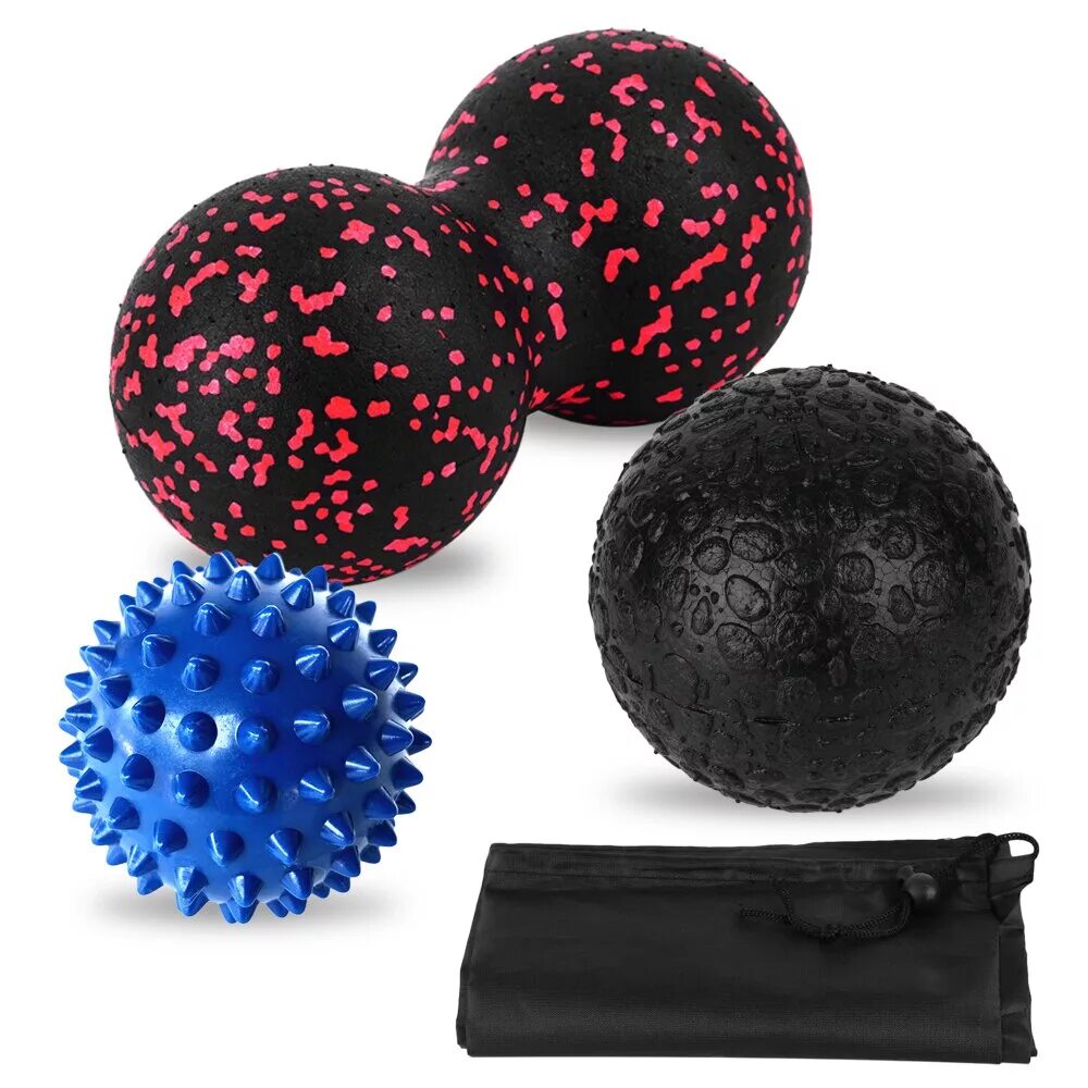 Куплю массажные шарики. Мяч для пилатес 20 см 120 грамм Original FITTOOLS ft-PBL-20. Мяч массажный сдвоенный. Шары массажные. Массажный шарик.