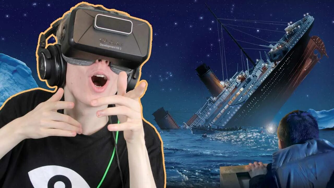 Vr falling. Titanic VR. Fall of the Titanic (2015). Титаник ВР игра. Титаник 360.