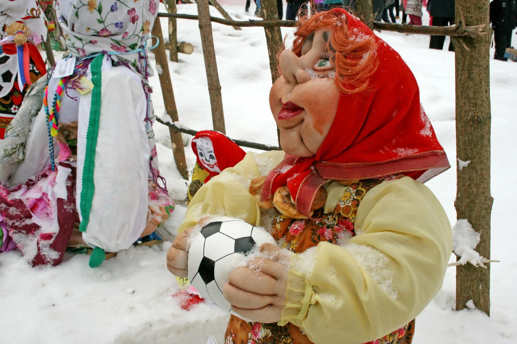 Лицо масленицы