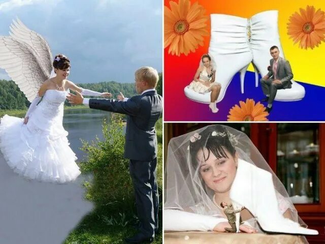 Свадебный ужас: выбросьте эти фотографии Фотобудка Дзен