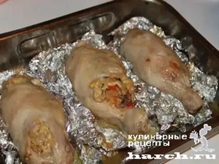 Рулет из окорочка курицы