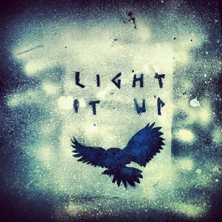 Robin light it up. Light it up. light it.