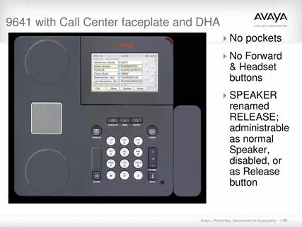 Подключение avaya