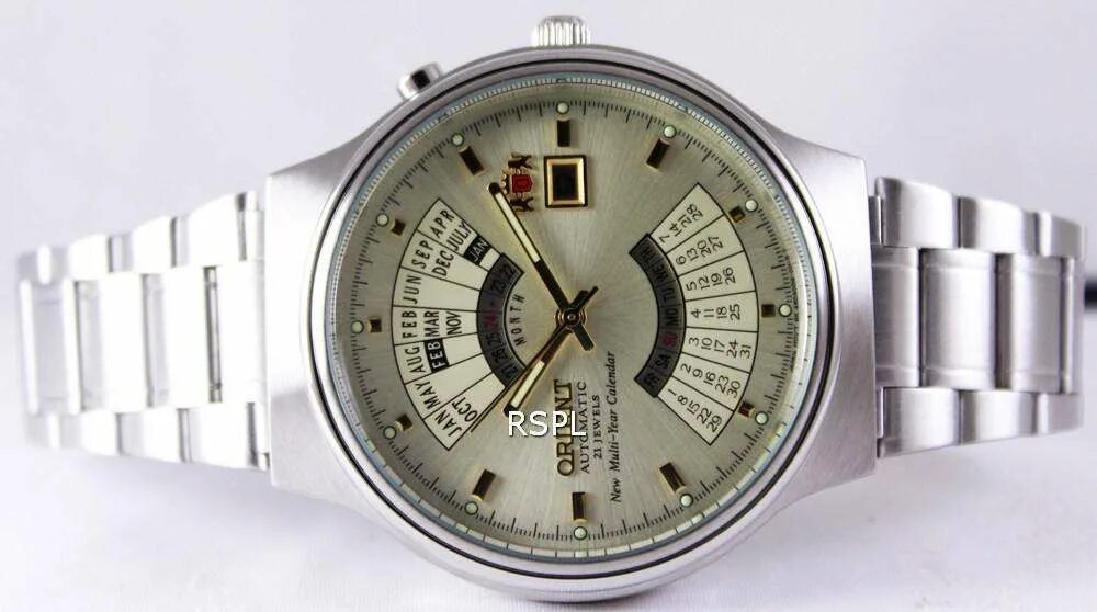 Orient automatic 21. Orient feu00002cw. orient multi year calendar feu00002dw. orient wide calendar feu00002uw. orient crystal 21 jewels vintage.