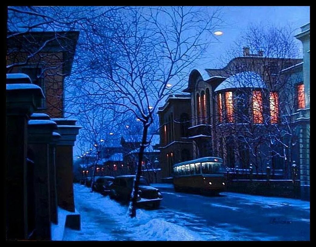 Осенний город за окном. Синий, зимний вечер. Евгений лушпин сумерки в городе. Алексей бутырский художник картины питер зимой. Алексей бутырский картины москва.