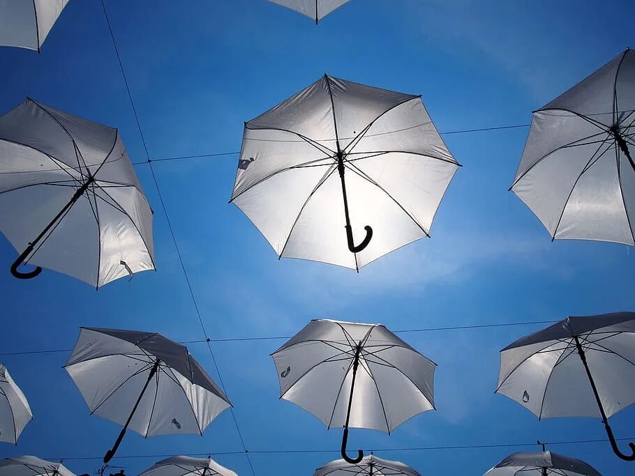 Зонтик небо. Зонтики. Зонтики в небе. Зонтик трость. Складной зонтик.