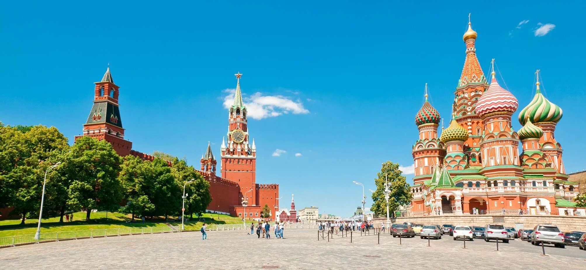 Red square is the most visited