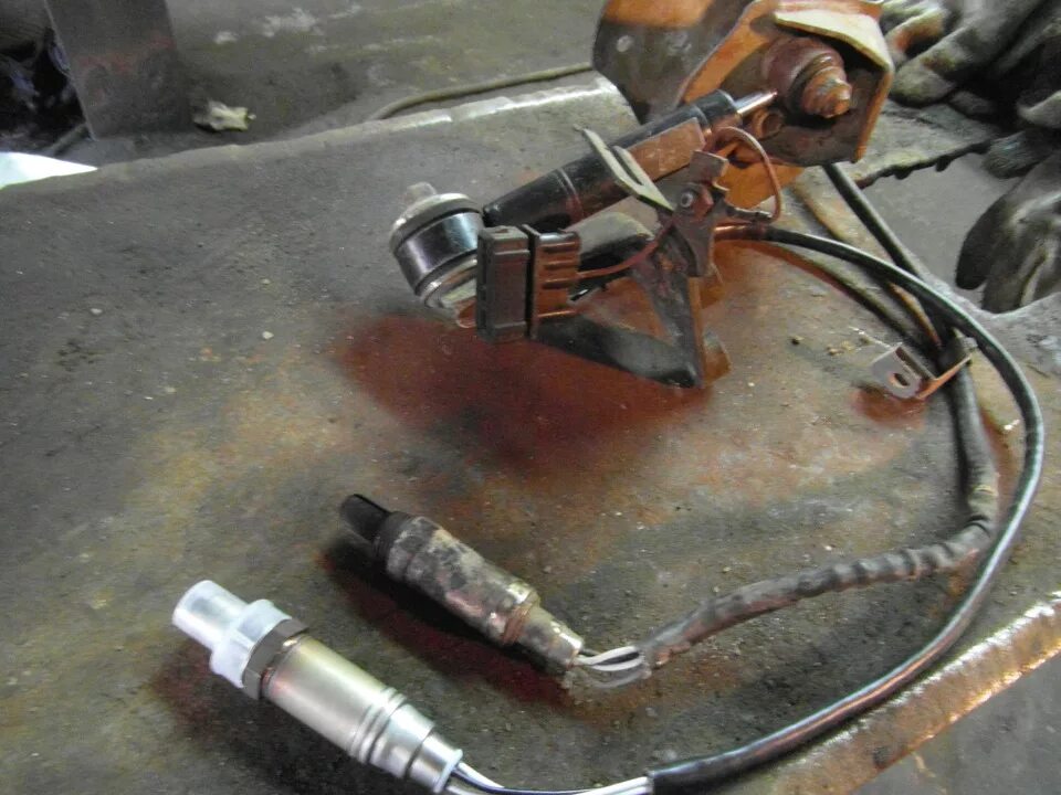 ЗАМЕНА ЛЯМДА ЗОНД (КИСЛОРОДНОГО ДАТЧИКА) vw b5 ADR 1.8 - Volkswagen Passat B5, 1