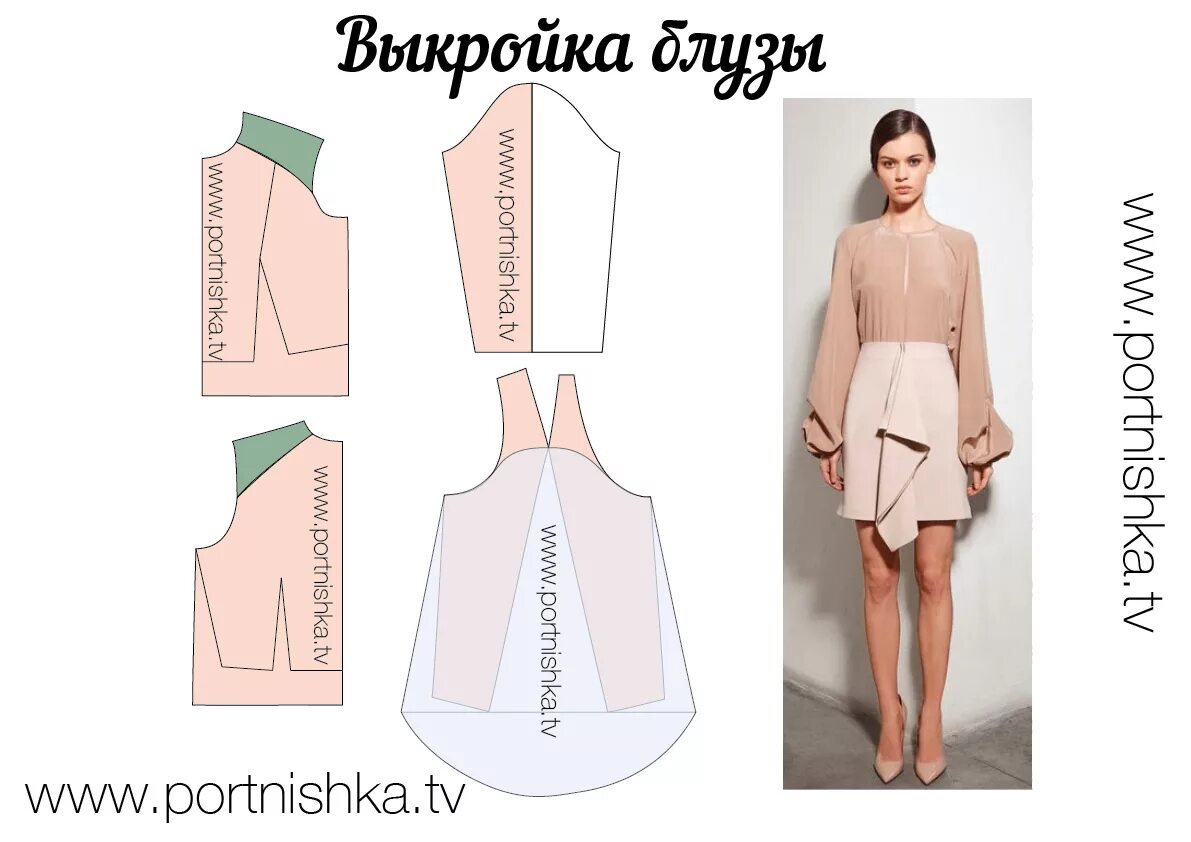 Хороший крой. Моделирование платья с объемными рукавами. моделирование платья с необычным рукавом. моделирование рукавов для платья. необычные выкройки.