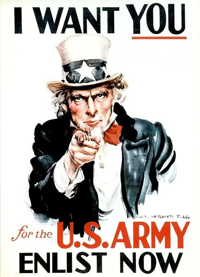 Постер сам. Джеймса Монтгомери Флегга «ты нужен американской армии»,. Джеймса Монтгомери «дядя Сэм» плакат 1917.