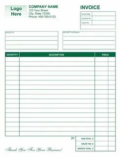 Bill invoice