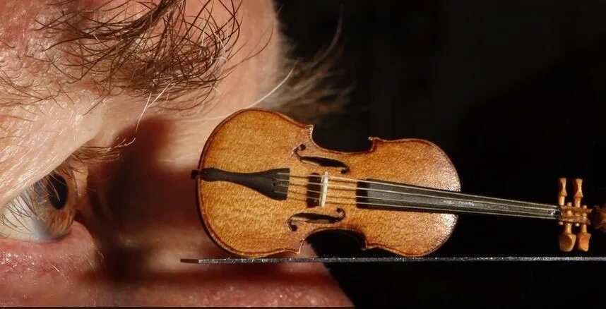 Самая маленькая скрипка в мире. Самая маленькая скрипка в мире. Мини музыкальные инструменты. Скрипка мастера жана батиста вийома. Жан батист вийом.
