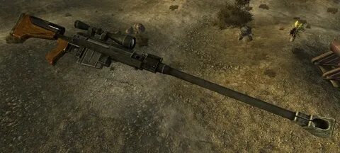 Fallout снайперская винтовка